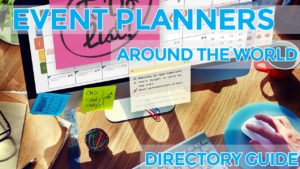 event planner list around the world