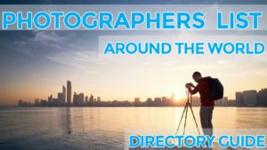 photographer list