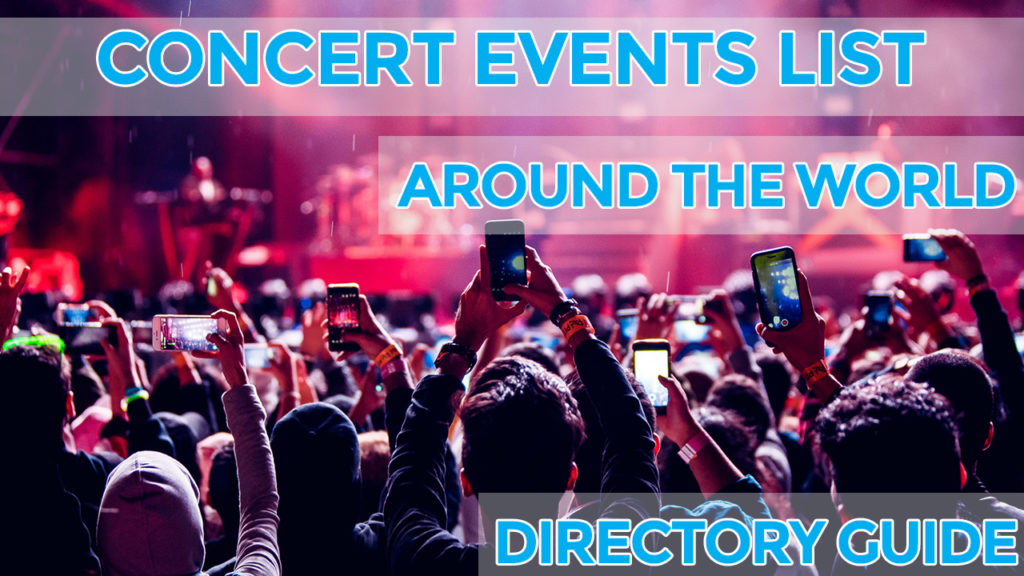 concert events list