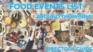 food events list